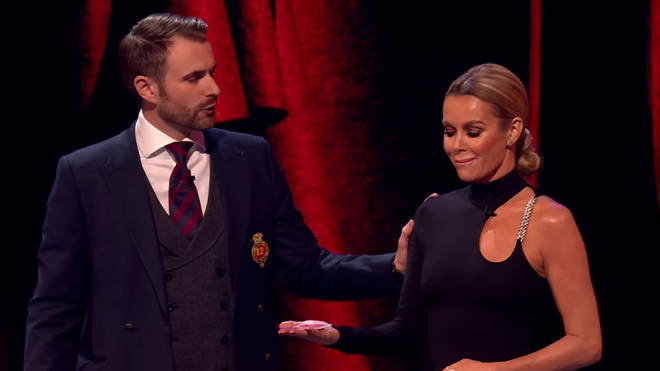 Amanda Holden verkdama, kai „Britain's Got Talent“ magas suvienija ją su moterimi, kuri...